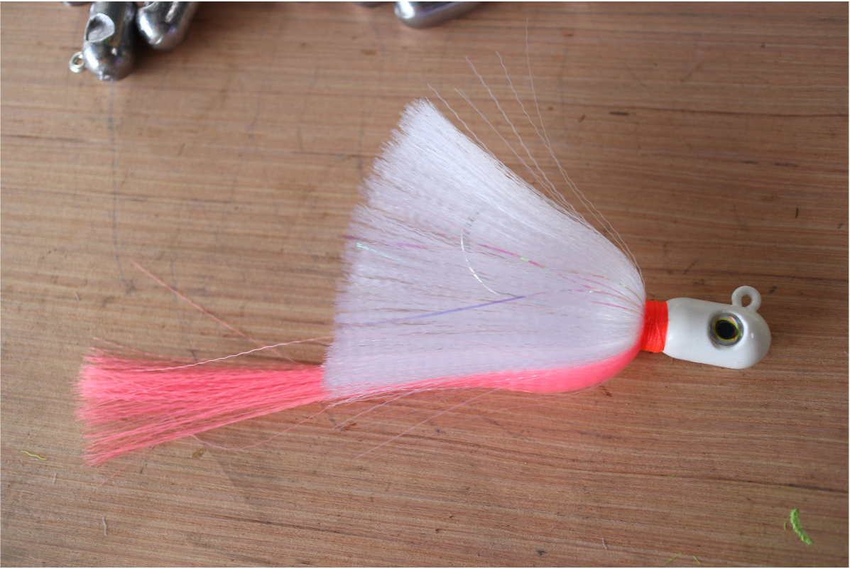 Flair Hawk Jig – White & Pink