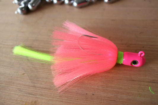 Flair Hawk Jig – Pink & Chartreuse